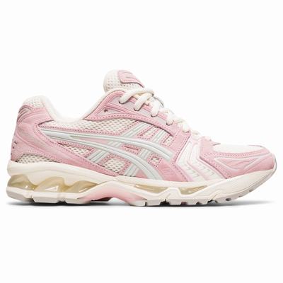 Női Asics Gel-Kayano 14 Utcai Cipő AS2681540 Krém/Rózsaszín